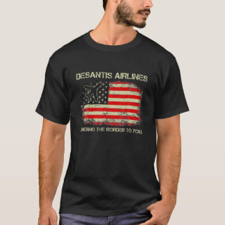 T-shirt Desantis Airlines Mème politique drôle
