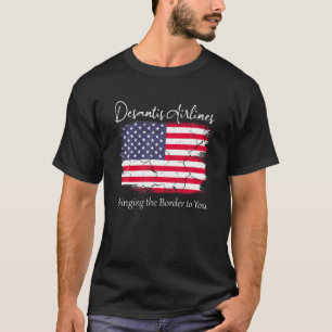 T-shirt Desantis Airlines Mème politique drôle Ron Desanti