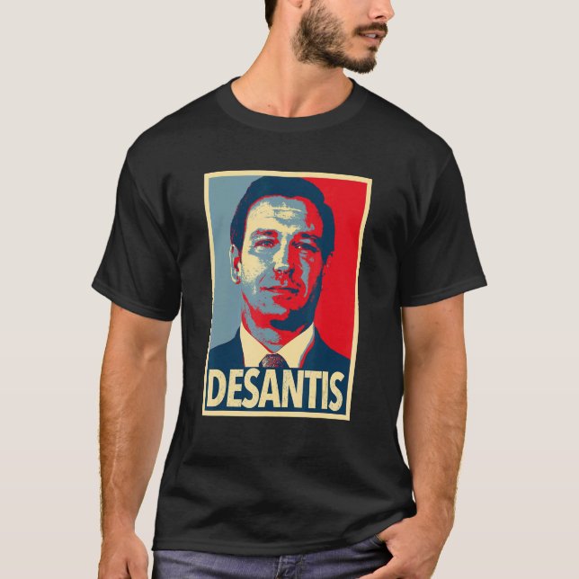 T-shirt Desantis Ron Desantis Gouverneur De Floride (Devant)