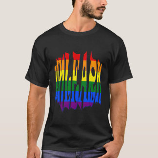 T-shirt Désapprendre Citation De Fierté Lgbtqia Ouverte D'