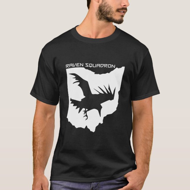 T-shirt d'escadron de Raven (Devant)