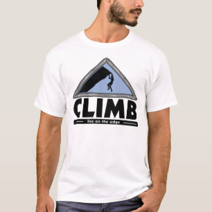 T-shirt d'escalade de roche