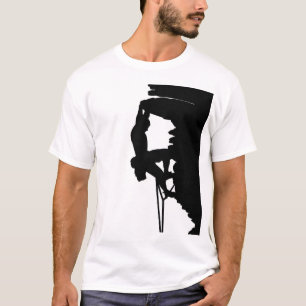 T-shirt d'escalade de roche