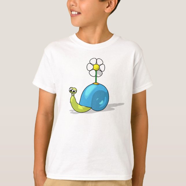T-shirt d'ESCARGOT de TOURNESOL (Devant)
