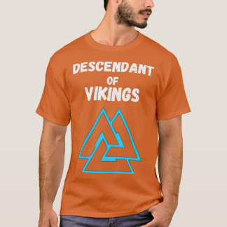 T-shirt Descendant Of Vikings