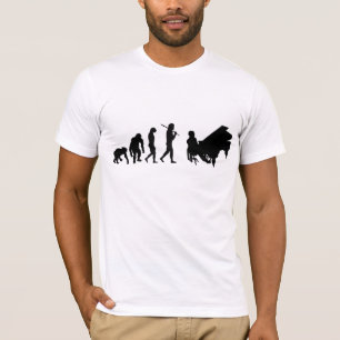 T-shirt Descendez comme le musicien d'évolution de piano
