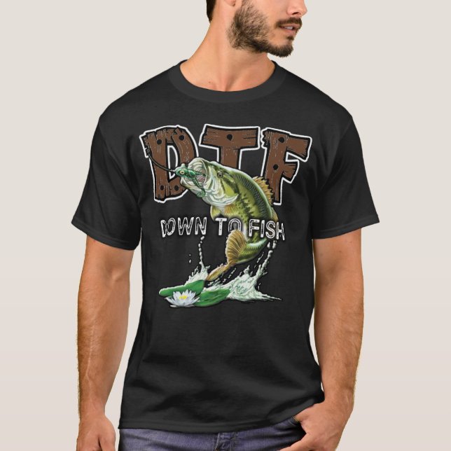 T-SHIRT DESCENDRE À POISSON (Devant)