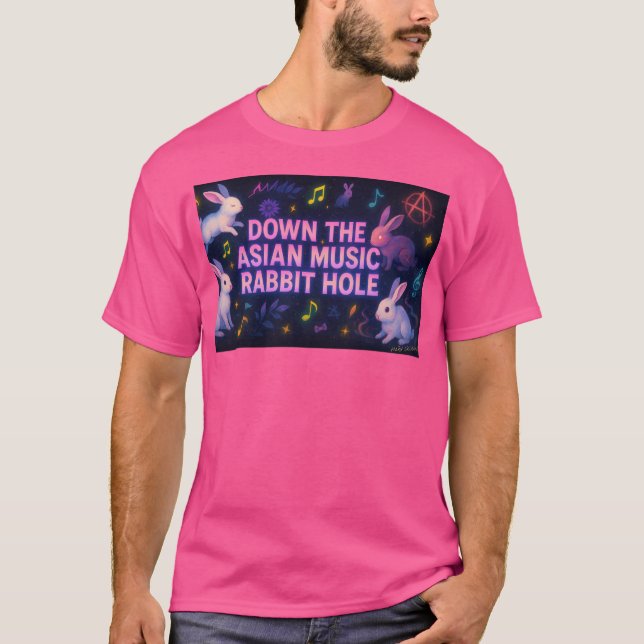 T-shirt Descendre Le Trou De Lapin (Devant)