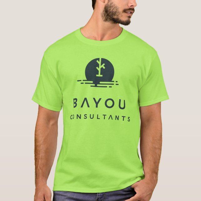 T-shirt Descends sur le Bayou. Cette chemise vous y emmène (Devant)