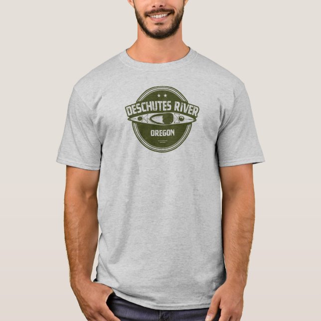 T-shirt Deschutes River (Oregon) (Devant)