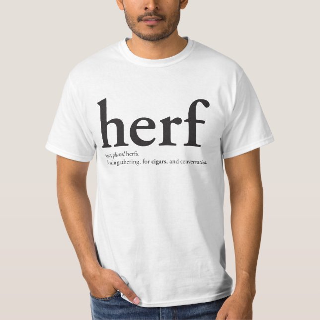 T-shirt Description de Herf (Devant)