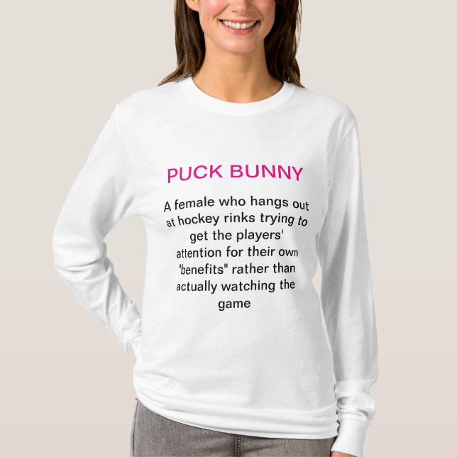 T-shirt Description de lapin de galet (Devant)