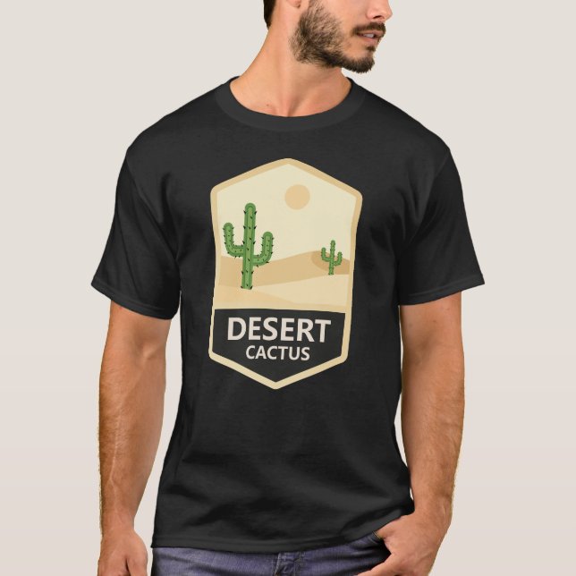 T-shirt Desert Cactus (Devant)