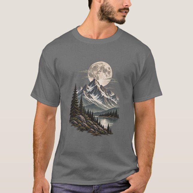 T-shirt Désert de Full Moon Mountain (Devant)