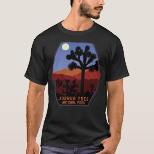 T-shirt Désert du Retro Vintage Joshua Tree National Park 