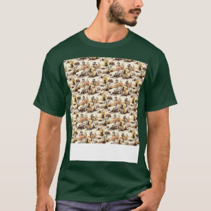 T-shirt Désert Motif sans mer dune de sable Sahara Quicksa