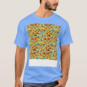 T-shirt Désert Motif sans mer dune de sable Sahara Quicksa