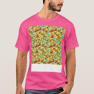 T-shirt Désert Motif sans mer dune de sable Sahara Quicksa