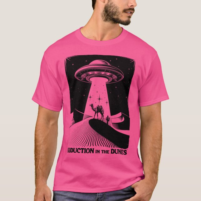 T-shirt Désert Ufo Vintage (Devant)