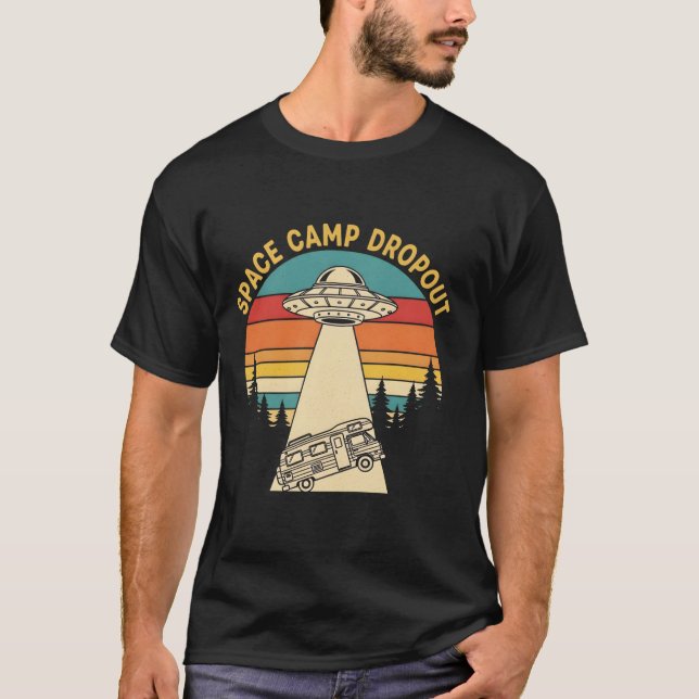 T-shirt Déserteur de camp spatial | Enlèvement d'aliens UF (Devant)