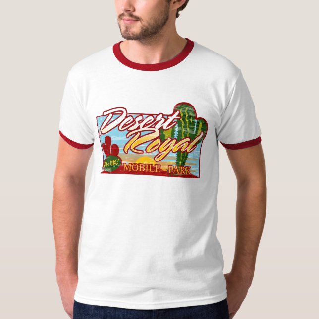 T-shirt desertroyalmobilepark (Devant)