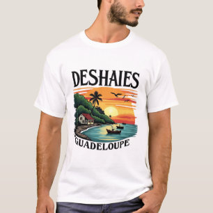 T-Shirt Deshaies Guadeloupe Sunset Tee