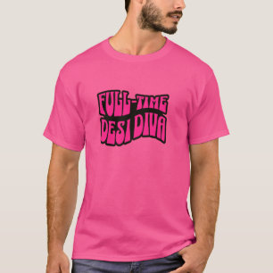 T-shirt Desi Diva Desi Swag Sud Asiatique Bollywoo