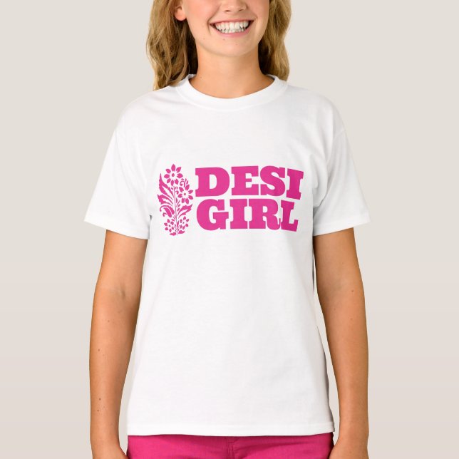 T-shirt Desi Girl - Children (Devant)