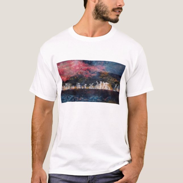 T-shirt Design abstrait (Devant)