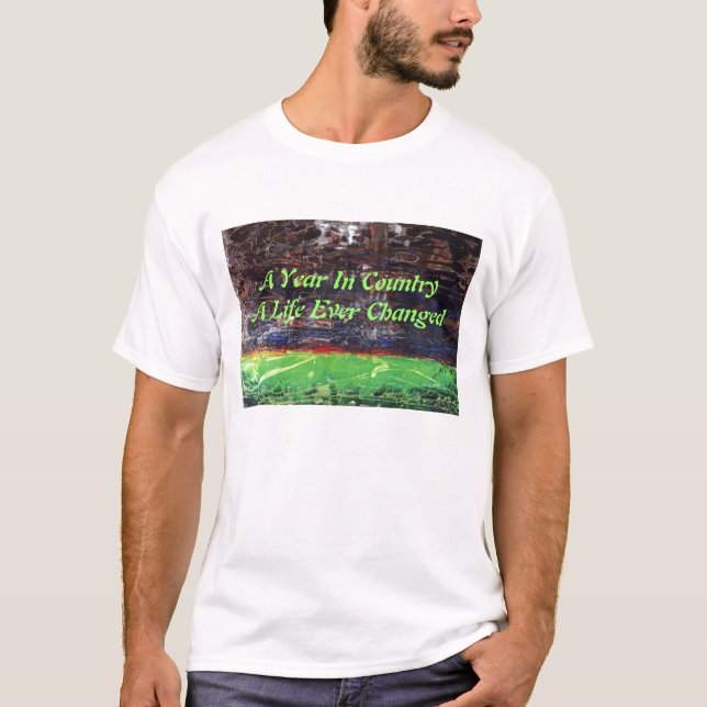 T-shirt Design abstrait (Devant)