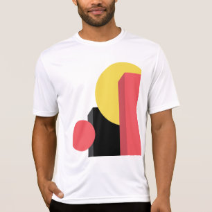 T-shirt design Abstrait, coloré, moderne, simple, dynamiqu