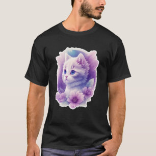 T-shirt Design adorable de chaton bébé
