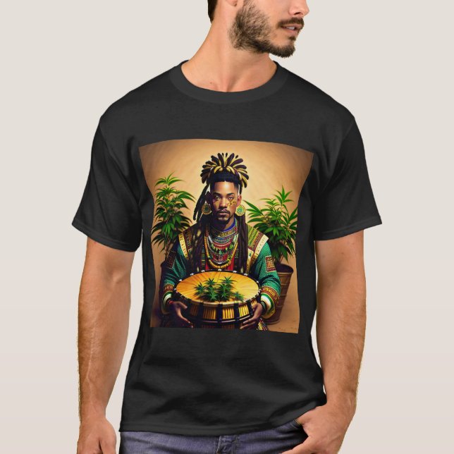 T-shirt Design africain (Devant)