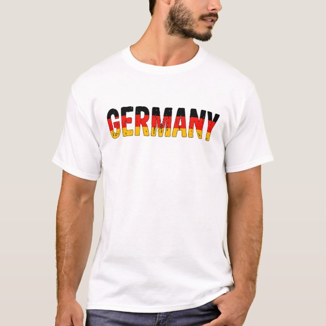 T-shirt Design allemand (Devant)