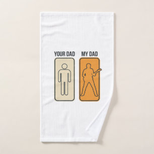 T-shirt design avec gravure vintage de papa guitar