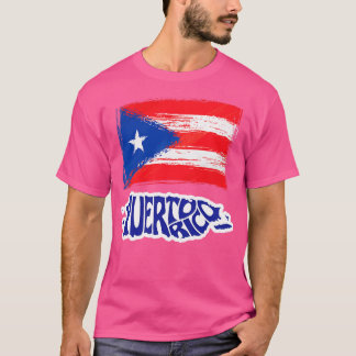 T-shirt Design bleu Porto Rico
