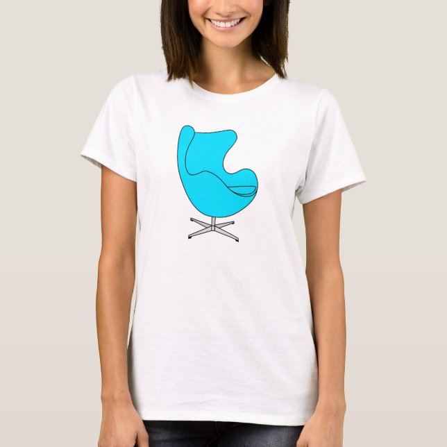 T-shirt Design chaise d'oeuf classique - 32 couleurs T-shi (Devant)