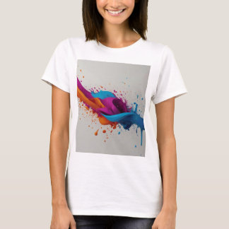 T-shirt design coloré