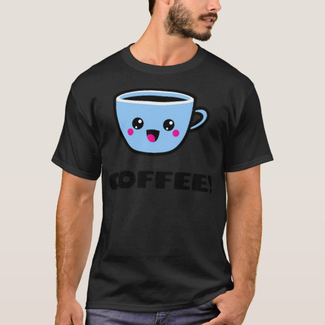 T-shirt design cool café (Devant)