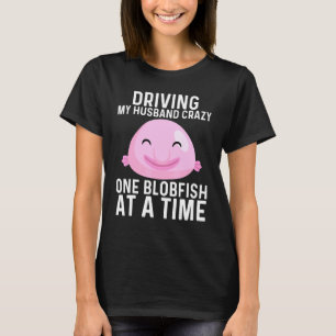 T-shirt Design Cool De Blobfish Pour Femmes Maman Pêcheurs
