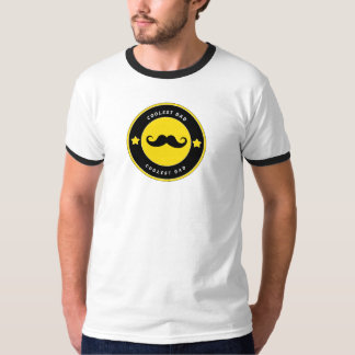 T-shirt Design Cooler Papa Moustache | Cadeau de la fête d