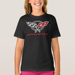 T-shirt design ; corvette&x27 ; s ; logo de voiture T-shir