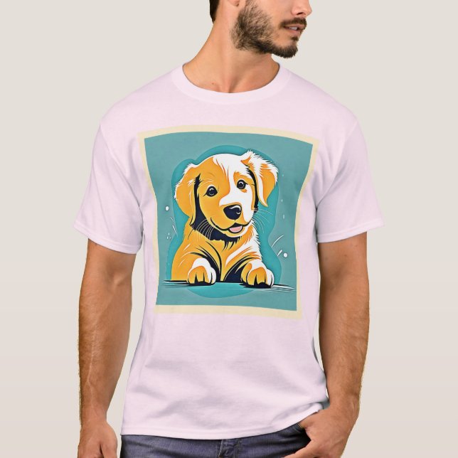 T-shirt Design d'art chic (Devant)