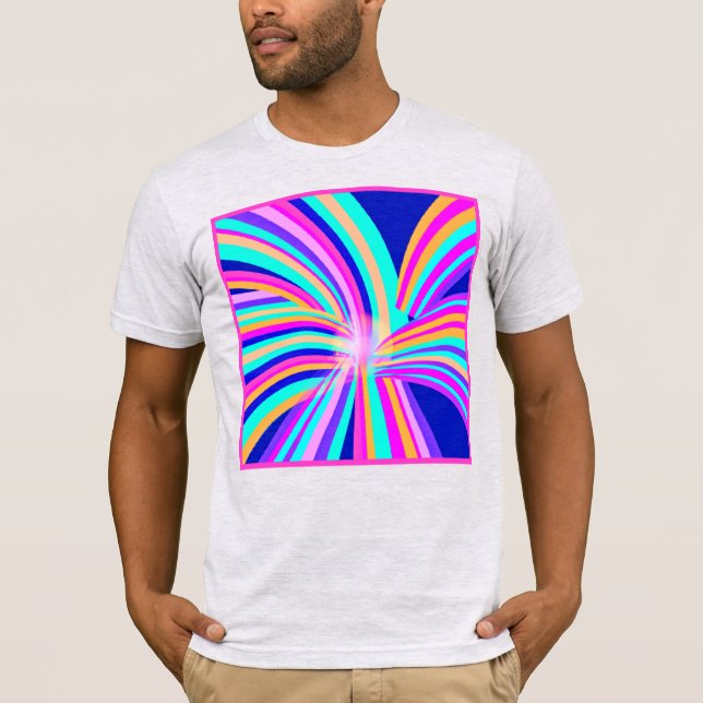 T-shirt Design d'art Motif unique (Devant)