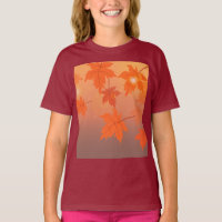 Design d'automne avec feuilles d'érable et effet b