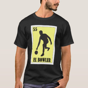 T-shirt Design de Bowling espagnol - Loterie mexicaine El