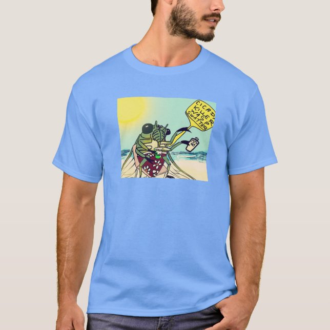T-shirt Design de carte postale été du Canada (Devant)