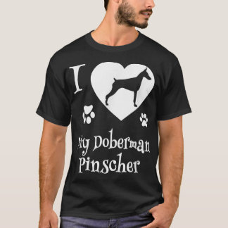 T-shirt Design de chemise Doberman Pinscher pour Doberman