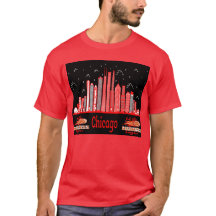 T-shirt design de Chicago