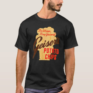 T-shirt Design de chips de pommes de terre de Geiser